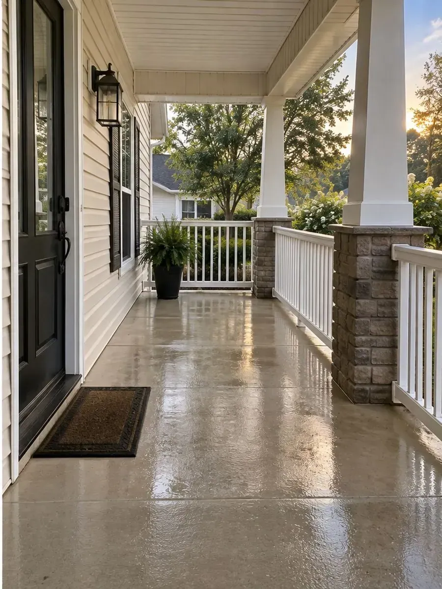 A service example: patios