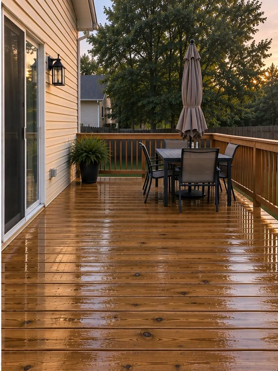 A service example: decks